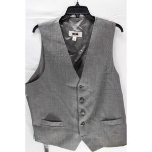 Joseph Abbound Suit Vest Gray Size Large